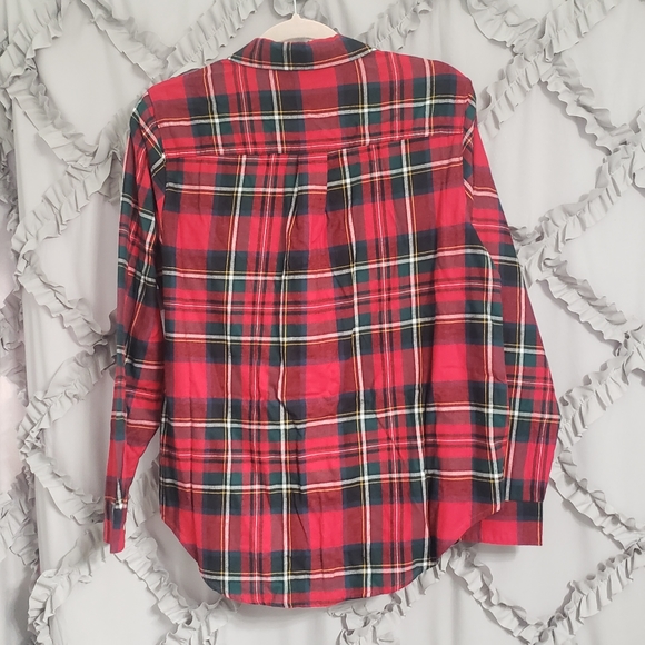 Old Navy Red Flannel/Dress Shirt in size Large - Picture 2 of 3